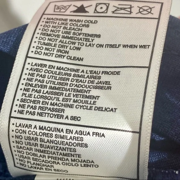 Nike Fit Dry Penn State Shirt Navy & Grey with Mesh Inserts Medium - Picture 11 of 12